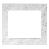 Otti Australia Byron 650mm Natural Oak Laundry Cabinet with Carrara Countertop &amp; Sink