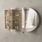 Otti Australia Bondi 1200mm Oval Mirrored Shaving Cabinet