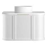 Otti Australia Hampshire 750mm Wall Hung Single Vanity with Solid Surface Countertop
