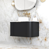 Otti Australia Hampshire 900mm Wall Hung Single Vanity with Acrylic Countertop