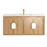 Otti Australia Laguna MKII 1200mm Wall Hung Single Vanity with Ceramic Countertop