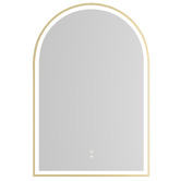 Otti Australia Archie 900 x 600mm Arched LED Bathroom Mirror