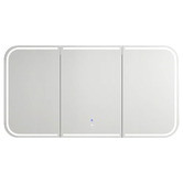 Otti Australia Newport 1500mm Matte White LED Mirrored Shaving Cabinet