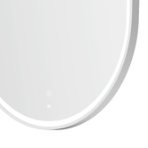 Otti Australia White Noosa 900 x 450mm Oval LED Bathroom Mirror