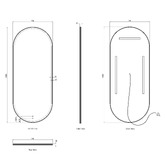 Otti Australia Noosa Oval LED Bathroom Mirror