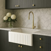 Otti Australia Boston 760mm Single Ceramic Farmhouse Sink