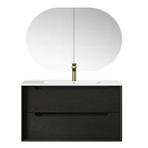 Otti Australia Byron 900mm Wall Hung Vanity &amp; Shaving Cabinet Package