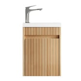Otti Australia Bondi 400mm Wall Hung Small Space Single Vanity with Ceramic Countertop