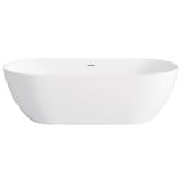 Otti Australia Manolo Acrylic Freestanding Bath with Overflow