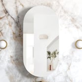 Otti Australia Noosa 450mm Pill Mirrored Shaving Cabinet