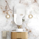 Otti Australia Noosa 450mm Pill Mirrored Shaving Cabinet
