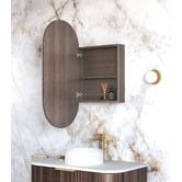 Otti Australia Noosa 450mm Pill Mirrored Shaving Cabinet
