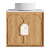 Otti Australia Laguna MKII 600mm Wall Hung Single Vanity with Solid Surface Countertop