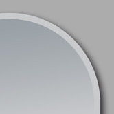 Aquaperla Oval Aluminium LED Mirror