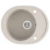 Aquaperla Laveo 470mm Single Granite Composite Kitchen Sink