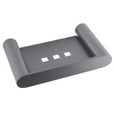Aquaperla Rushy Stainless Steel Soap Dish Holder