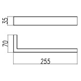 Norico Cavallo 250mm Stainless Steel Towel Bar