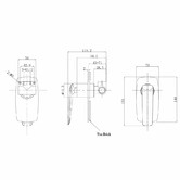 Norico Bellino Wall Mixer