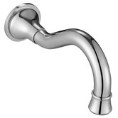 Tiago Tapware Clementine 200mm Brass Basin Wall Spout