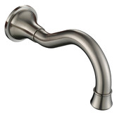 Tiago Tapware Clementine 200mm Brass Basin Wall Spout