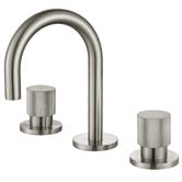 Tiago Tapware Avalon Knurled Basin Tap Set