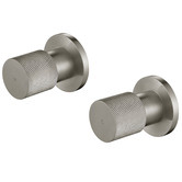 Tiago Tapware Avalon Knurled 1/4 Turn Wall Top Assemblies