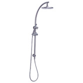 Tiago Tapware Avalon Brass Twin Rail Shower With Slim Hand Piece