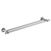 Tiago Tapware Clementine 600mm Brass Double Towel Rail