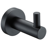 Tiago Tapware Rumi Round Single Brass Robe Hook