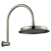 Tiago Tapware Constance 220mm Gooseneck Shower Arm &amp; Head