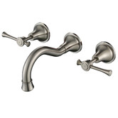 Tiago Tapware Constance 200mm Wall Bath/Basin Lever Tap Set