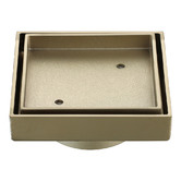 Tiago Tapware Lyle Brass 115mm Tile Insert Shower Floor Waste