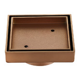 Tiago Tapware Lyle Brass 115mm Tile Insert Shower Floor Waste