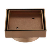 Tiago Tapware Lyle 115mm Brass Tile Insert Floor Waste 95mm Outlet
