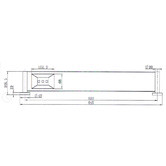Tiago Tapware Rumi Brass Bathroom Shelf