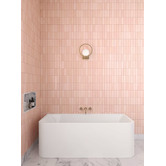 Tiago Tapware Aries 200mm Cross Handle 1/4 Turn Bath Wall Tap Set