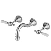 Tiago Tapware Clementine Bath/Basin Wall Tap Set