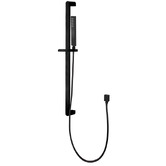 Tiago Tapware Matte Black Henri Mini Shower on Rail