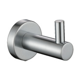 Tiago Tapware Rumi Round Single Brass Robe Hook