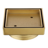 Tiago Tapware Lyle 115mm Brass Tile Insert Floor Waste 95mm Outlet