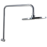 Tiago Tapware Mercer 220mm Chrome Stainless Steel Shower Arm &amp; Head
