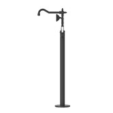 Tiago Tapware Clementine Floor Mounted Bath Mixer with Hand-Held Shower