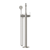 Tiago Tapware Clementine Floor Mounted Bath Mixer with Hand-Held Shower