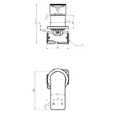 Tiago Tapware Vattern Shower Mixer