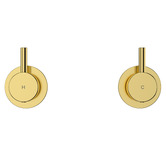 Tiago Tapware Retro-fit Short Twin Shower Bathroom Package