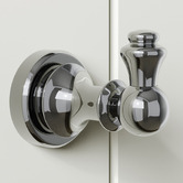 Tiago Tapware Clementine Round Brass Robe Hook