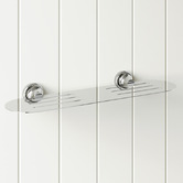 Tiago Tapware Clementine Brass Bathroom Shelf