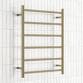 Tiago Tapware Hornavan 600 x 800mm 6 Bar Heated Towel Rail