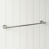 Tiago Tapware Clementine 600mm Brass Single Towel Rail