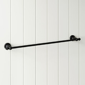 Tiago Tapware Clementine 600mm Brass Single Towel Rail